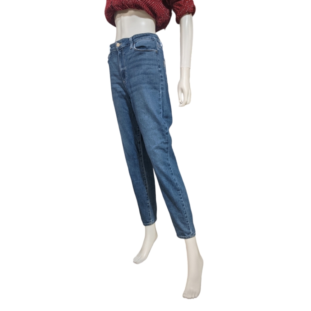 Paige Blue Julian Destructed Hoxton Ankle Jeans, 32 - Picture 6 of 9